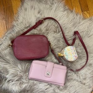 Crossbody + Wallet + Jewlery Case